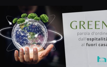 Green, parola d'ordine dall'ospitalità al fuori casa