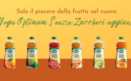 Solo il piacere della frutta nel nuovo Yoga Optimum Senza Zuccheri aggiunti