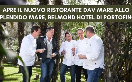 Apre il nuovo ristorante DaV Mare allo Splendido Mare, Belmond Hotel di Portofino