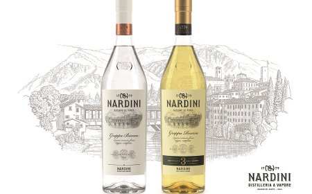 Distilleria Nardini rinnova il look di Grappa Bianca e Grappa Riserva 3 anni