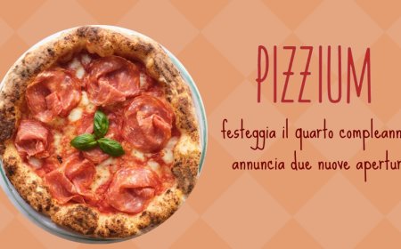 Pizzium festeggia il quarto compleanno e annuncia due nuove aperture
