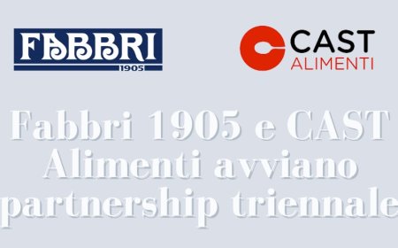 Fabbri 1905 e CAST Alimenti avviano partnership triennale