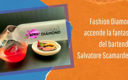Fashion Diamond accende la fantasia del bartender Salvatore Scamardella