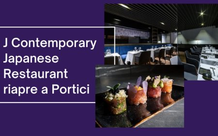 J Contemporary Japanese Restaurant riapre a Portici