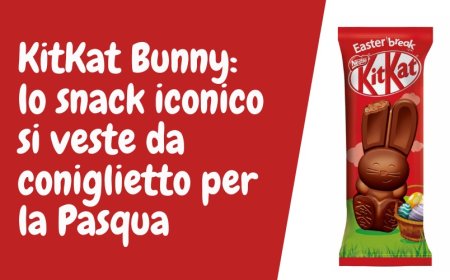 KitKat Bunny: lo snack iconico si veste da coniglietto per la Pasqua