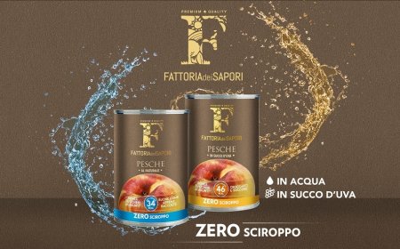 Pesche Fattoria dei Sapori ora nella linea Zero Sciroppo
