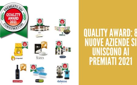 Quality Award: 8 nuove aziende si uniscono ai premiati 2021