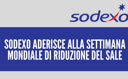 Sodexo aderisce alla settimana mondiale di riduzione del sale