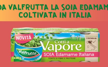 Da Valfrutta la Soia Edamame prodotta in Italia