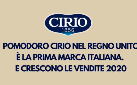 Pomodoro Cirio nel Regno Unito è la prima marca italiana. E crescono le vendite 2020