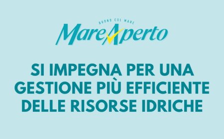 Giornata Mondiale dell'Acqua. Mare Aperto si impegna per una gestione più efficiente delle risorse idriche