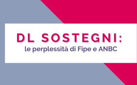 DL Sostegni: le perplessità di Fipe e ANBC
