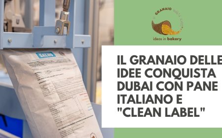 Il Granaio delle idee conquista Dubai con pane italiano e "clean label"