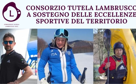Consorzio Tutela Lambrusco a sostegno delle eccellenze sportive del territorio