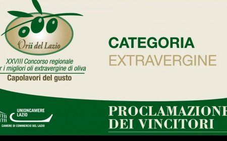 Ecco gli oli vincitori di "Orii del Lazio - Capolavori del gusto"