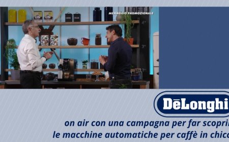 De’Longhi on air con una campagna per far scoprire le macchine automatiche per caffè in chicchi