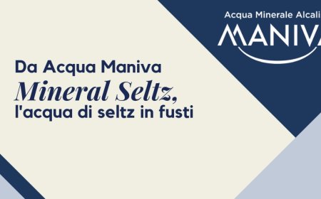 Da Acqua Maniva Mineral Seltz, l'acqua di seltz in fusti