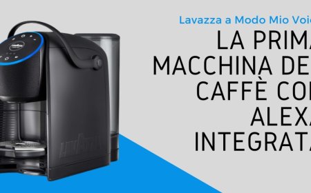 Lavazza a Modo Mio Voicy, la prima macchina del caffè con Alexa integrata