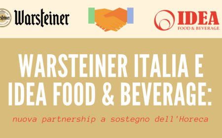 Warsteiner Italia e Idea Food & Beverage: nuova partnership a sostegno dell'Horeca