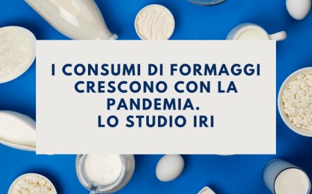 I consumi di Formaggi crescono con la pandemia. Lo studio IRI