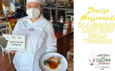 Denise Massarenti è la migliore Lady Chef della Toscana