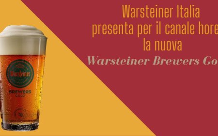 Warsteiner Italia presenta per il canale horeca la nuova Warsteiner Brewers Gold