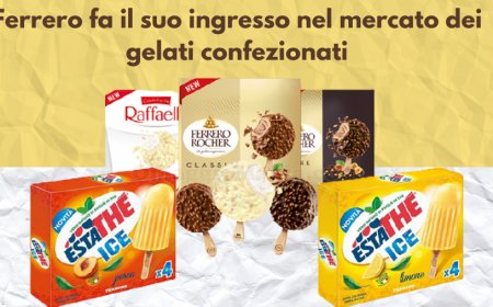 Ferrero fa il suo ingresso nel mercato dei gelati confezionati