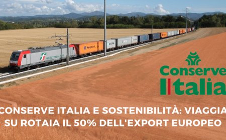 Conserve Italia e sostenibilità: viaggia su rotaia il 50% dell'export europeo