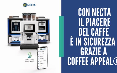 Con Necta il piacere del caffè è in sicurezza grazie a Coffee APPeal®