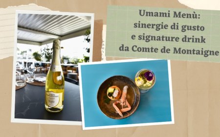 Umami Menù: sinergie di gusto e signature drink da Comte de Montaigne