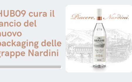 HUB09 cura il lancio del nuovo packaging delle grappe Nardini