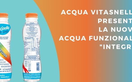 Acqua Vitasnella presenta la nuova acqua funzionale "Integra"