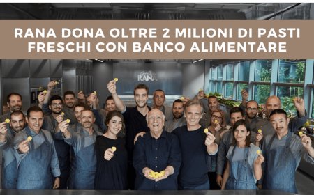 Rana dona oltre 2 milioni di pasti freschi con Banco Alimentare