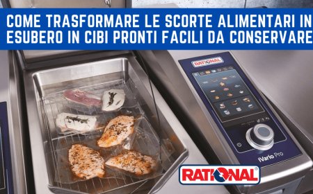 Rational: come trasformare le scorte alimentari in esubero in cibi pronti facili da conservare