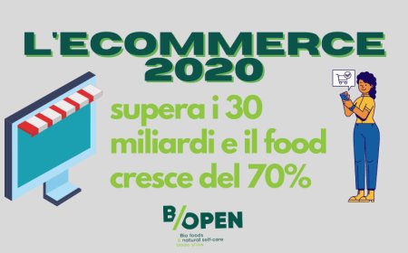 L'e-commerce 2020 supera i 30 miliardi e il food cresce del 70%