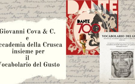 Giovanni Cova & C. e Accademia della Crusca insieme per il Vocabolario del Gusto