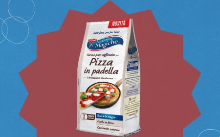 Pizza pronta in pochi minuti con il Mix Pizza in Padella de Le Farine Magiche Lo Conte