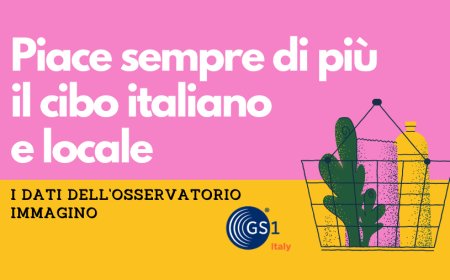 Piace sempre di più il cibo italiano e locale. I dati dell'Osservatorio Immagino