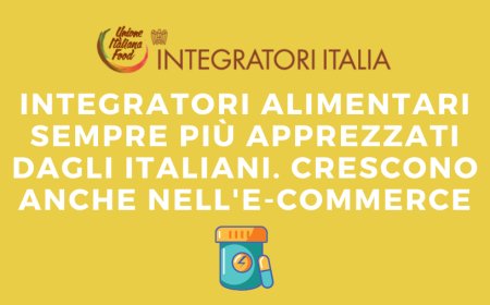 Integratori alimentari sempre più apprezzati dagli italiani. Crescono anche nell'e-commerce