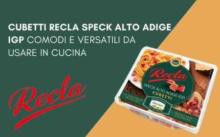 Cubetti di Speck Alto Adige IGP di Recla comodi e versatili da usare in cucina