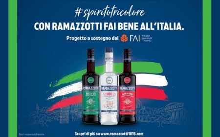 Ramazzotti sostiene il FAI con la seconda edizione di #spiritotricolore