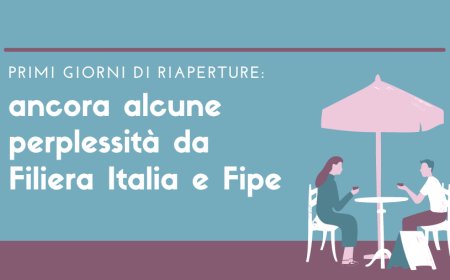 Primi giorni di riaperture: ancora alcune perplessità da Filiera Italia e Fipe