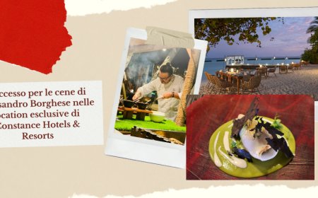 Successo per le cene di Alessandro Borghese nelle location esclusive di Constance Hotels & Resorts