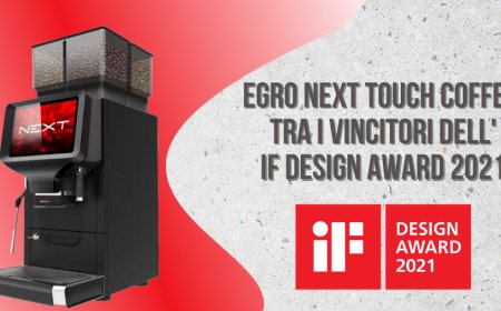 Egro Next Touch Coffee tra i vincitori dell'iF Design Award 2021