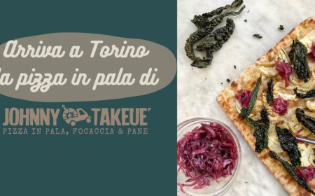 Arriva a Torino la pizza in pala di Johnny Take Uè