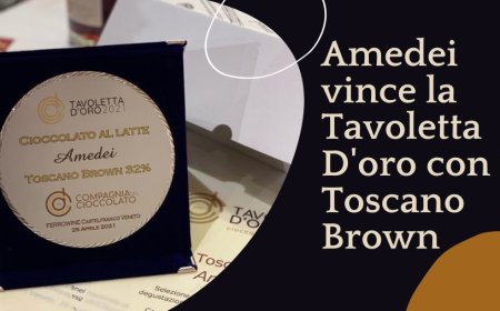 Amedei vince la Tavoletta D'oro con il Toscano Brown