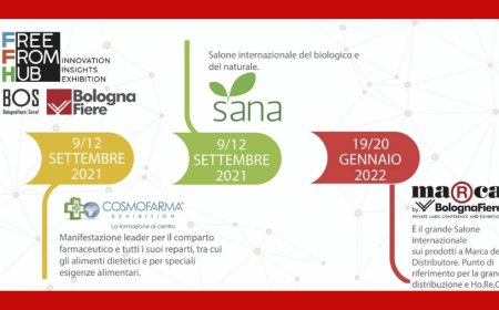 Free From Hub. I nuovi appuntamenti per Sana, Marca e Cosmofarma