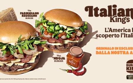 "L'America ha scoperto l'Italia": Burger King torna in comunicazione per il lancio degli Italian Kings