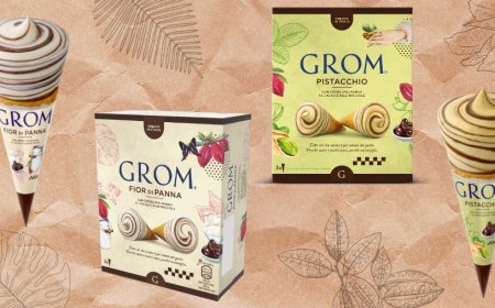 Grom porta il suo cono gelato nei bar e nella grande distribuzione