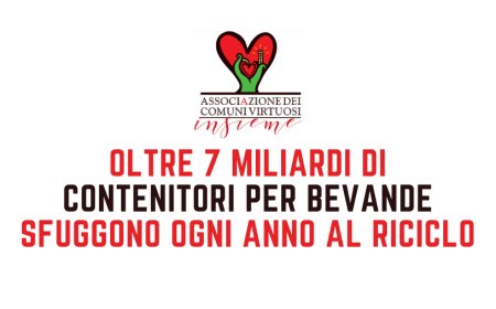 Oltre sette miliardi di contenitori per bevande sfuggono ogni anno al riciclo